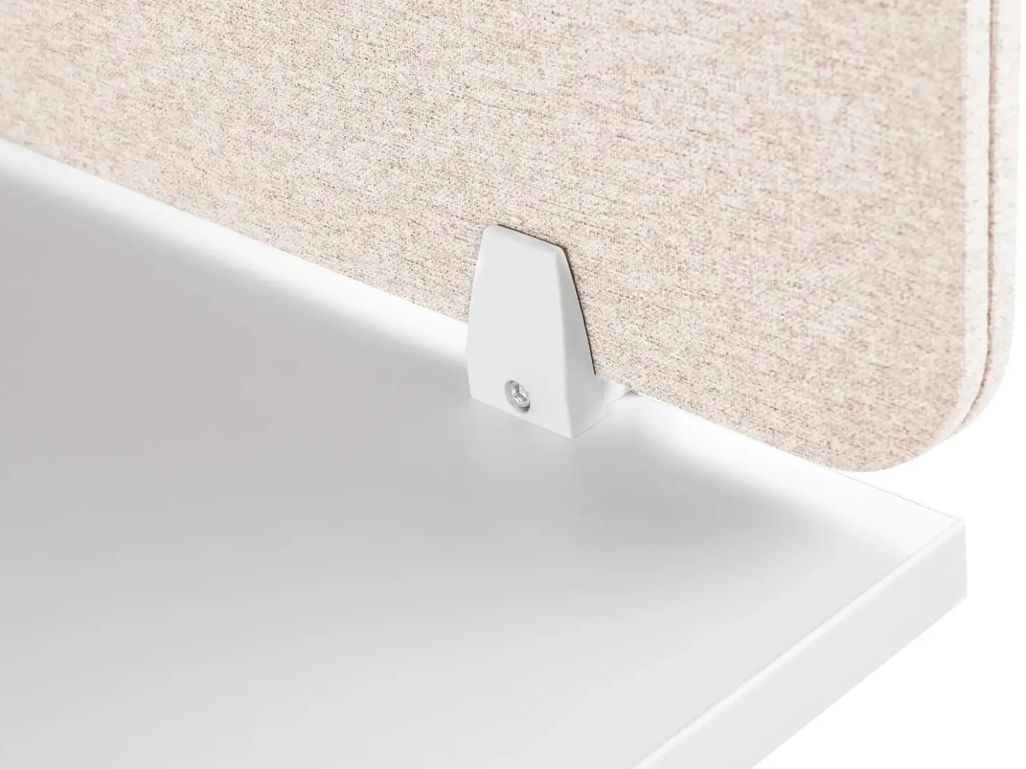Divisorio da scrivania WALLY 180 x 40 cm Beige