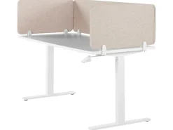 Divisorio da scrivania WALLY 180 x 40 cm Beige