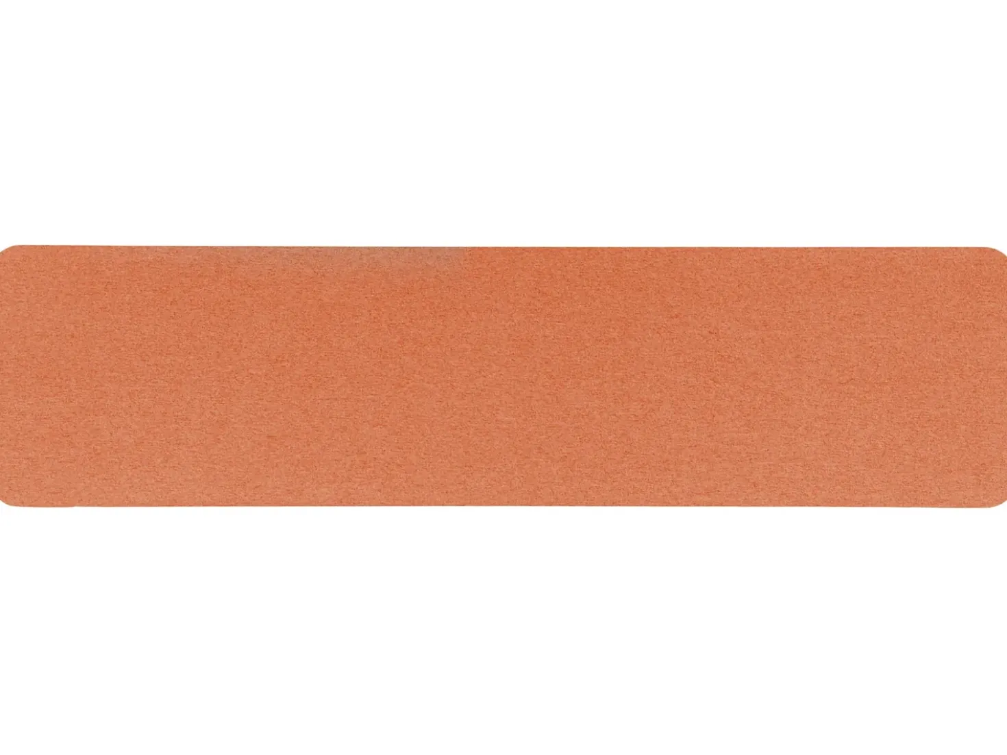 Divisorio da scrivania WALLY 180 x 40 cm Rosso chiaro