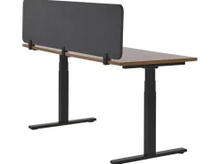 Divisorio da scrivania WALLY 180 x 40 cm Grigio scuro