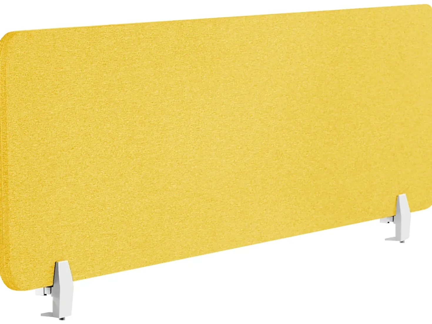 Divisorio da scrivania WALLY 160 x 40 cm Giallo