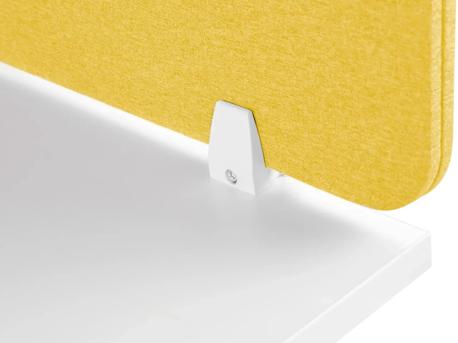 Divisorio da scrivania WALLY 160 x 40 cm Giallo