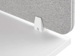 Divisorio da scrivania WALLY 180 x 40 cm Grigio chiaro