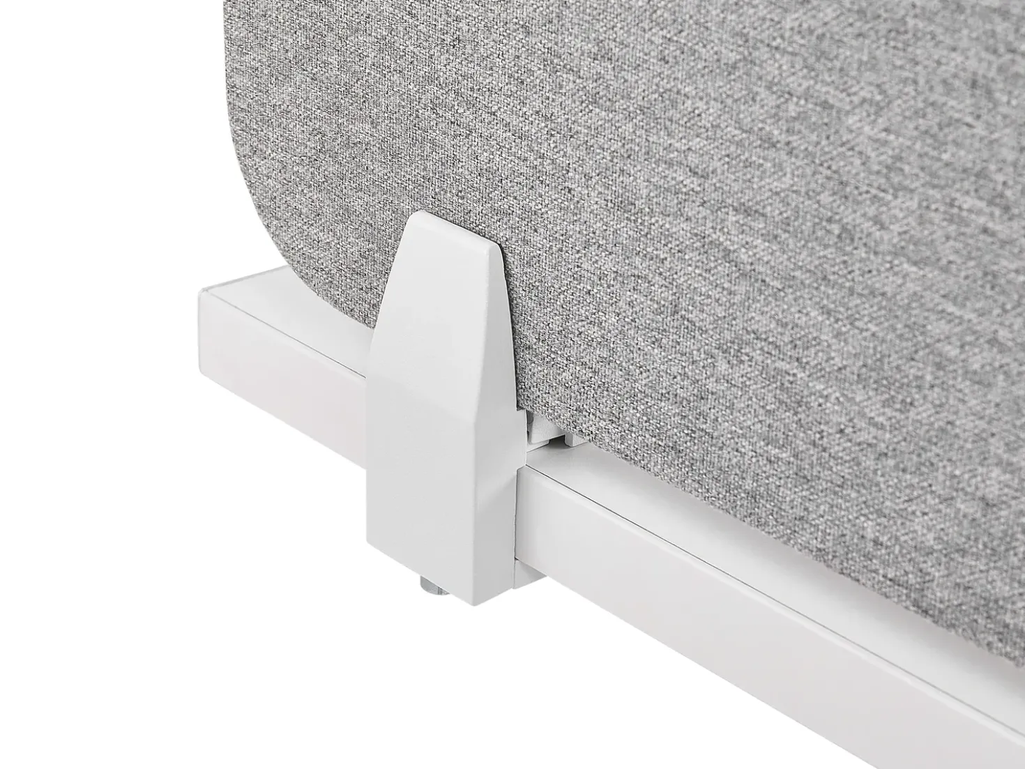 Divisorio da scrivania WALLY 180 x 40 cm Grigio chiaro