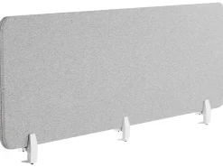Divisorio da scrivania WALLY 180 x 40 cm Grigio chiaro