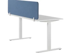 Divisorio da scrivania WALLY 160 x 40 cm Blu
