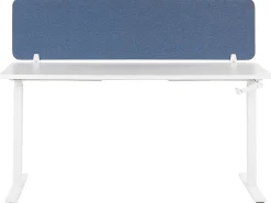 Divisorio da scrivania WALLY 160 x 40 cm Blu