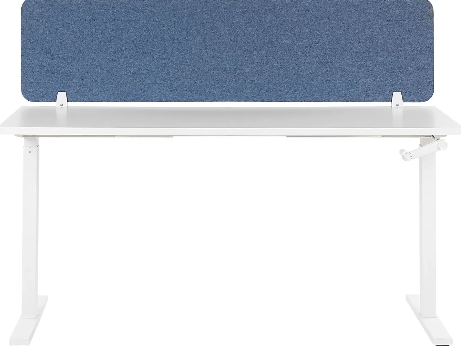 Divisorio da scrivania WALLY 160 x 40 cm Blu