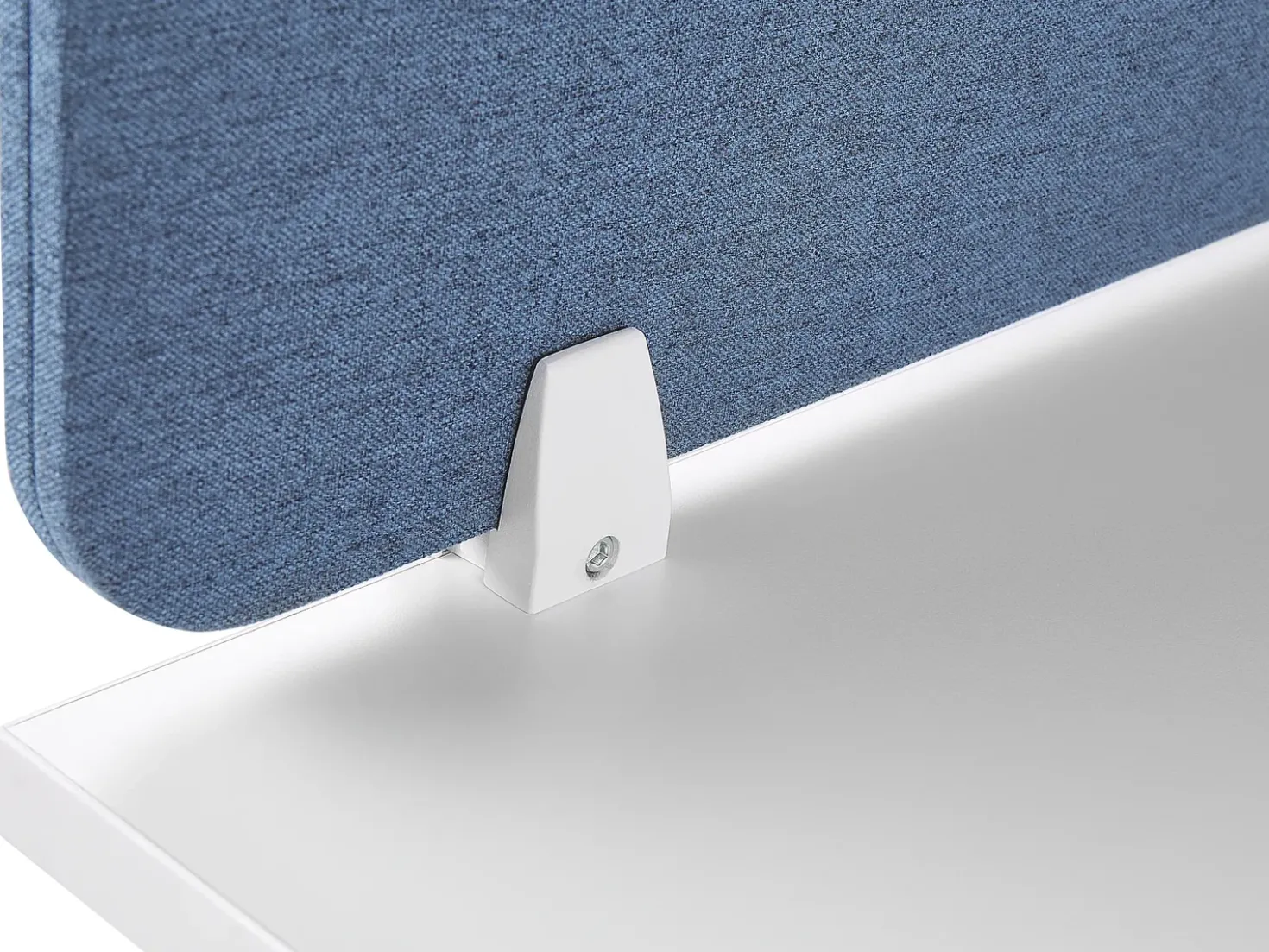 Divisorio da scrivania WALLY 160 x 40 cm Blu