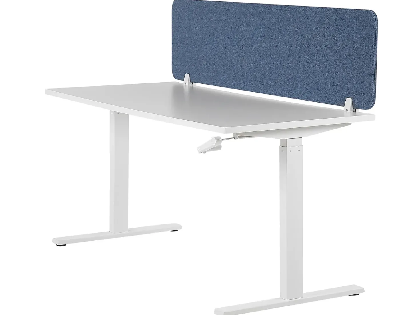 Divisorio da scrivania WALLY 160 x 40 cm Blu
