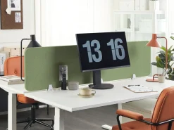 Divisorio da scrivania WALLY 180 x 40 cm Verde