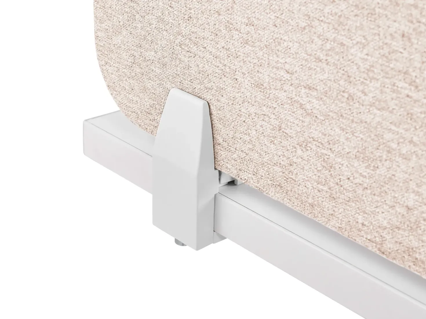 Divisorio da scrivania WALLY 120 x 40 cm Beige