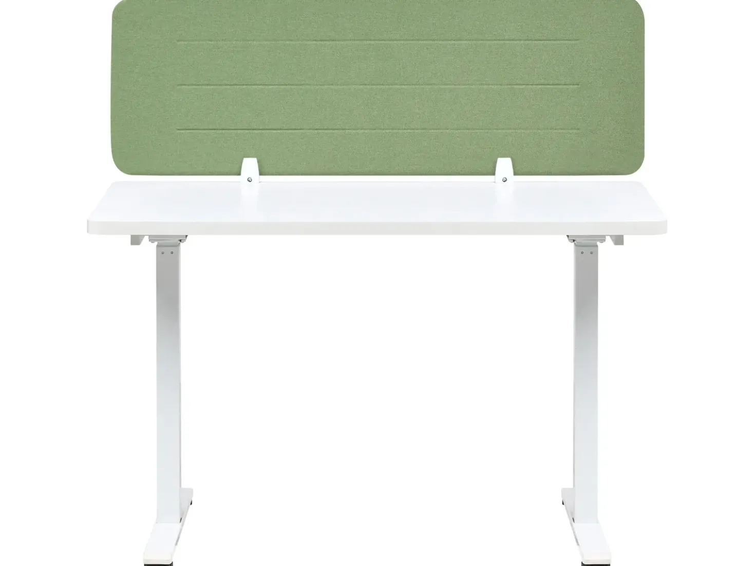 Divisorio da scrivania ZIGGY 120 x 40 cm Verde