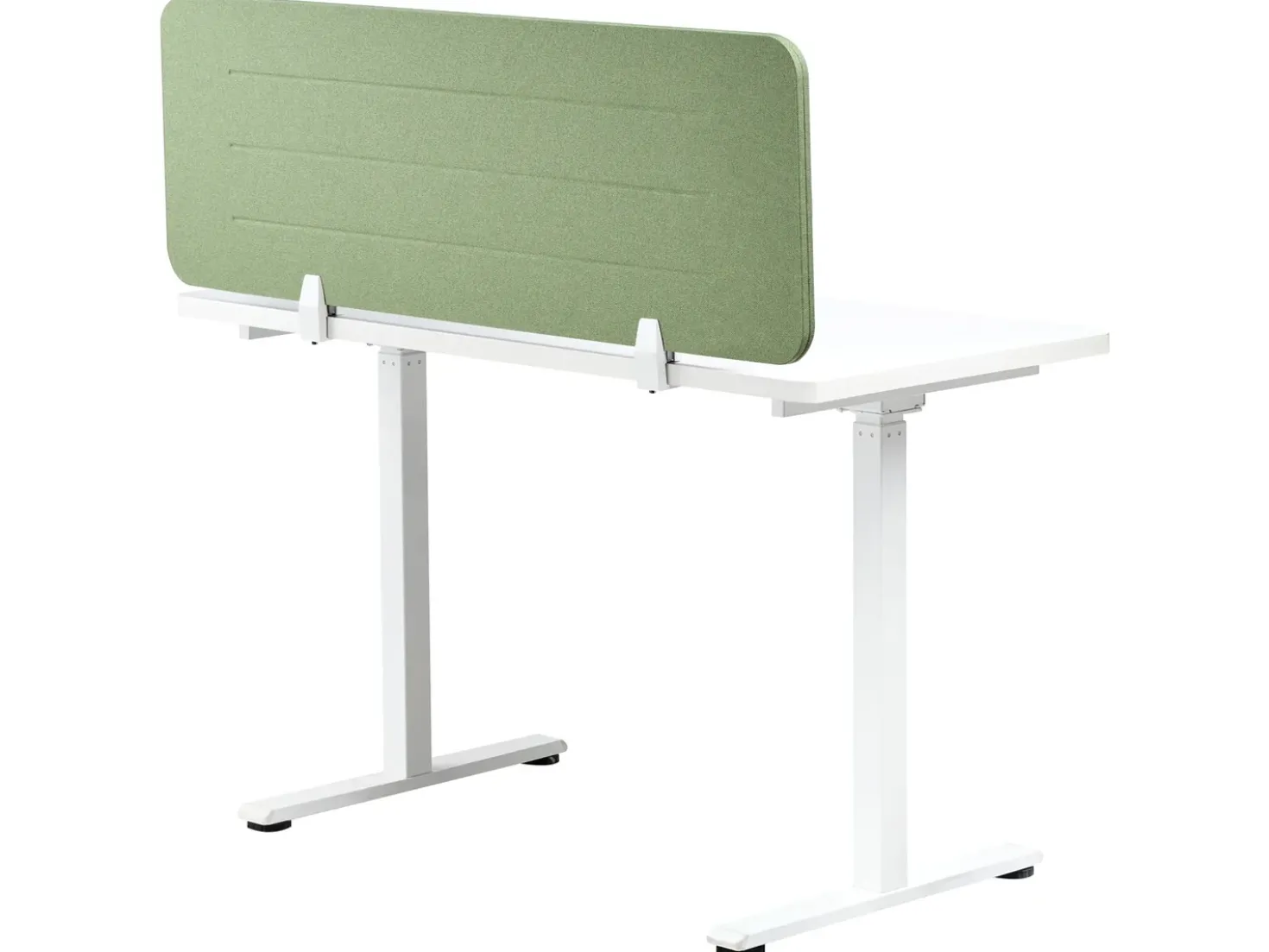 Divisorio da scrivania ZIGGY 120 x 40 cm Verde