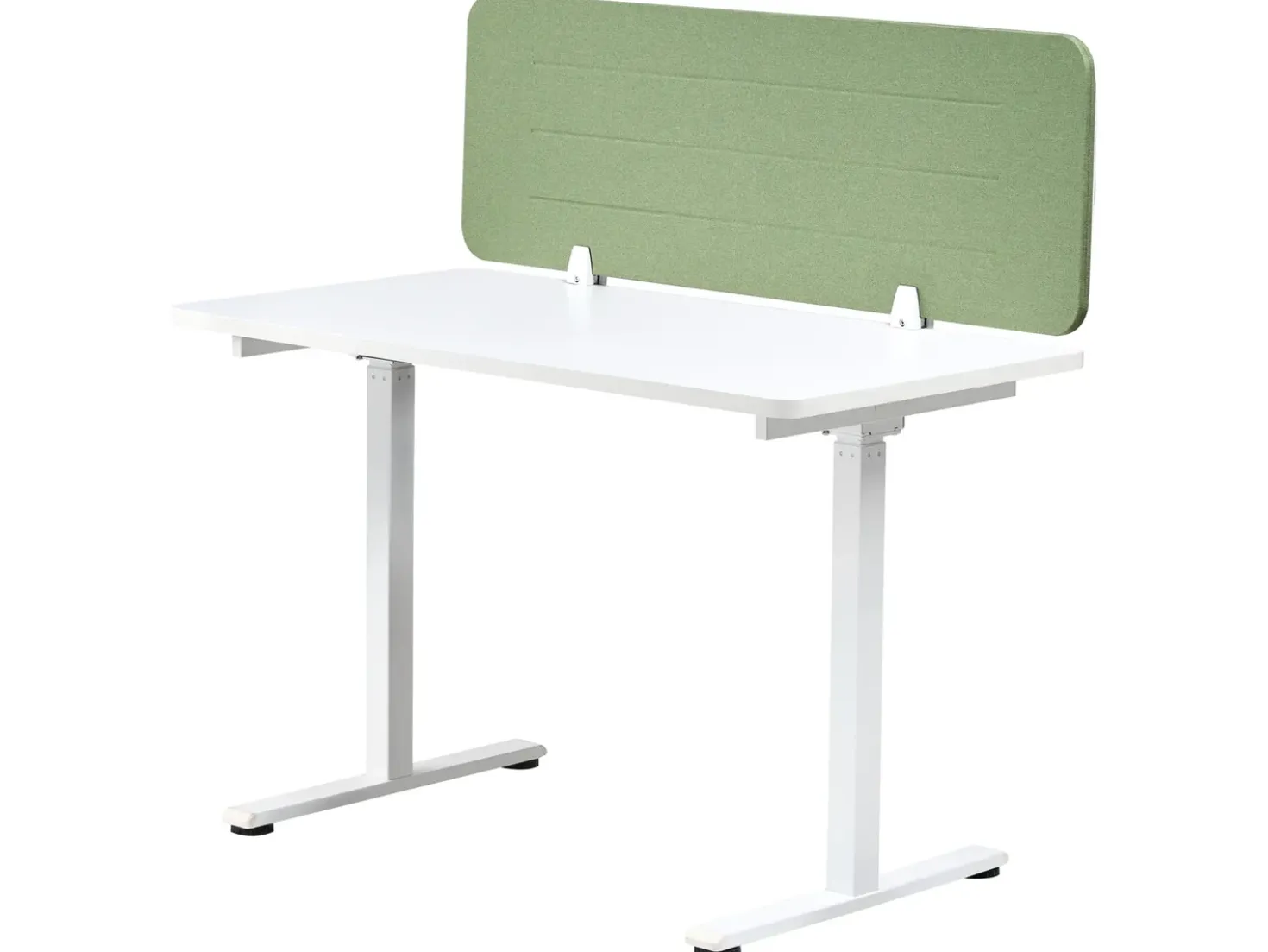 Divisorio da scrivania ZIGGY 120 x 40 cm Verde