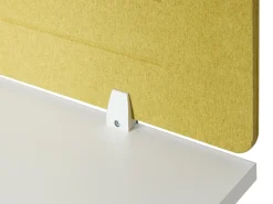 Divisorio da scrivania ZIGGY 130 x 40 cm Giallo