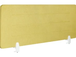 Divisorio da scrivania ZIGGY 130 x 40 cm Giallo