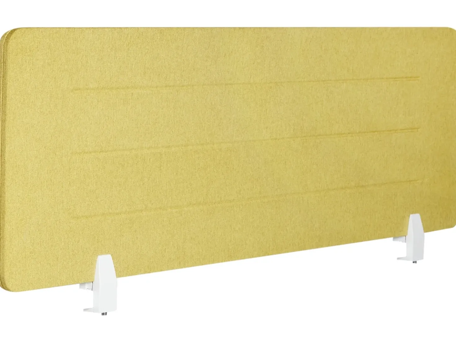 Divisorio da scrivania ZIGGY 130 x 40 cm Giallo