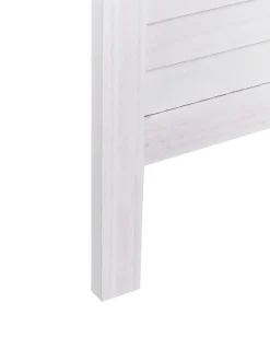 Divisorio per ambienti a 4 pannelli AVENES Bianco sporco 163 cm 170 cm