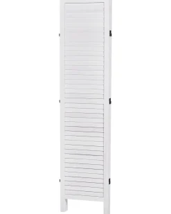 Divisorio per ambienti a 4 pannelli AVENES Bianco sporco 163 cm 170 cm