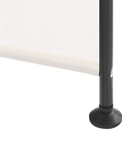 Divisorio per ambienti a 3 pannelli NARNI Bianco 160 cm 170 cm