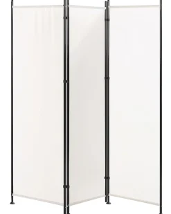 Divisorio per ambienti a 3 pannelli NARNI Bianco 160 cm 170 cm