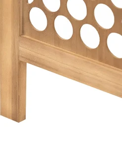 Divisorio per ambienti a 4 pannelli CERTOSA Marrone chiaro 163 cm 170 cm