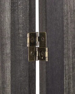 Divisorio per ambienti a 4 pannelli RIDANNA Marrone scuro 163 cm 170 cm