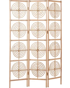 Divisorio per ambienti a 3 pannelli ALTAMURA Marrone chiaro 117 cm 180 cm