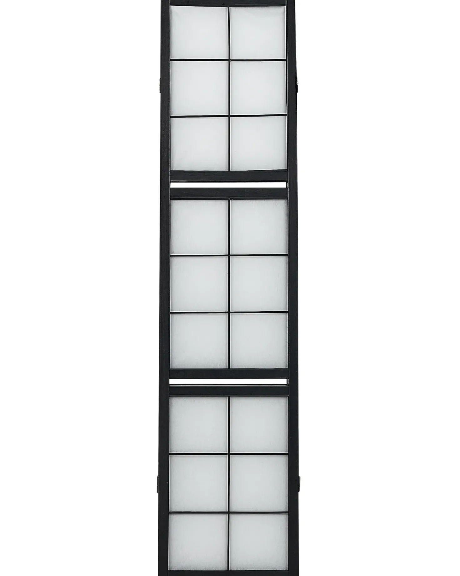 Divisorio per ambienti a 4 pannelli GOMAGOI Nero 120 cm 170 cm