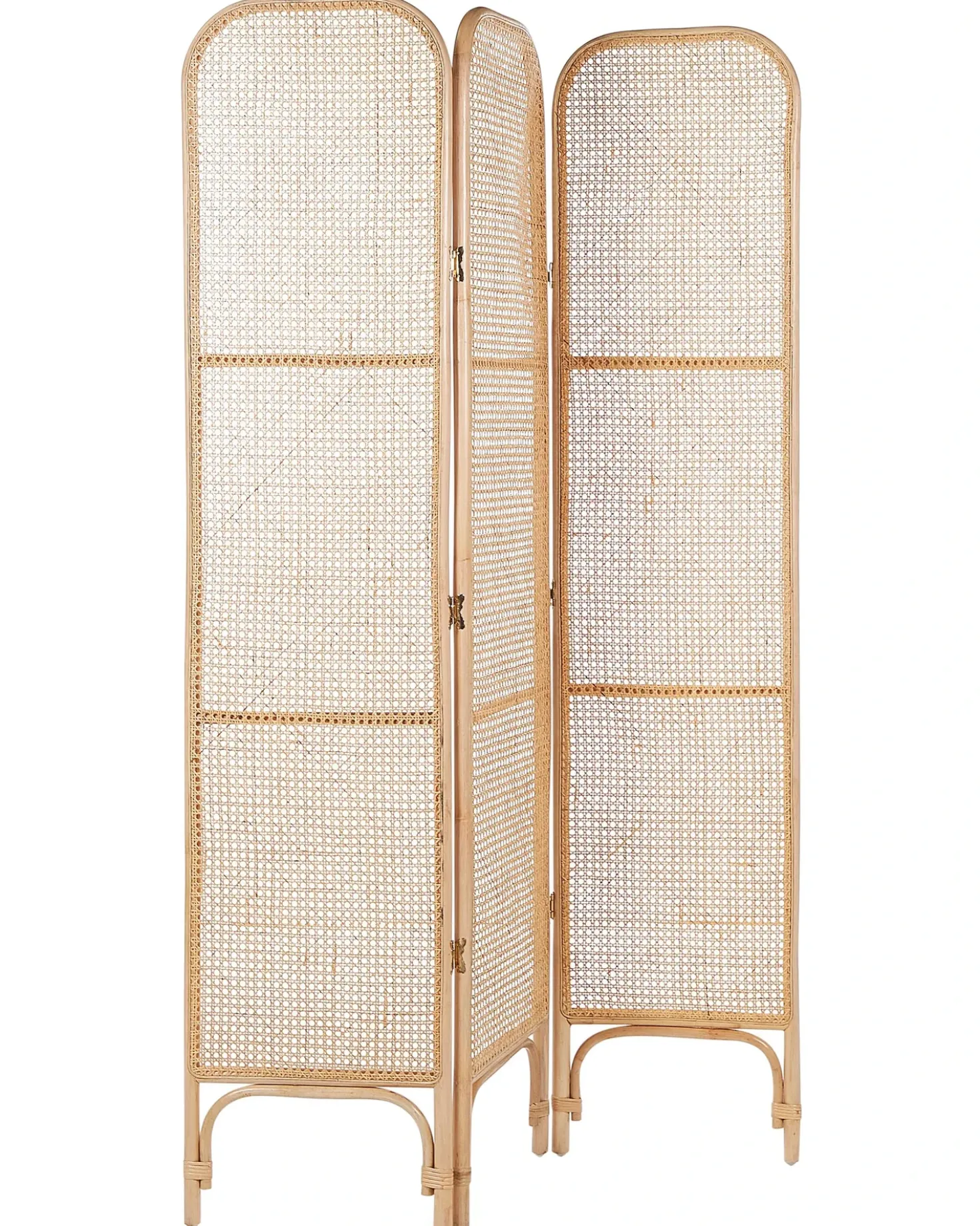 Divisorio per ambienti a 3 pannelli POTENZA Naturale 105 cm 180 cm