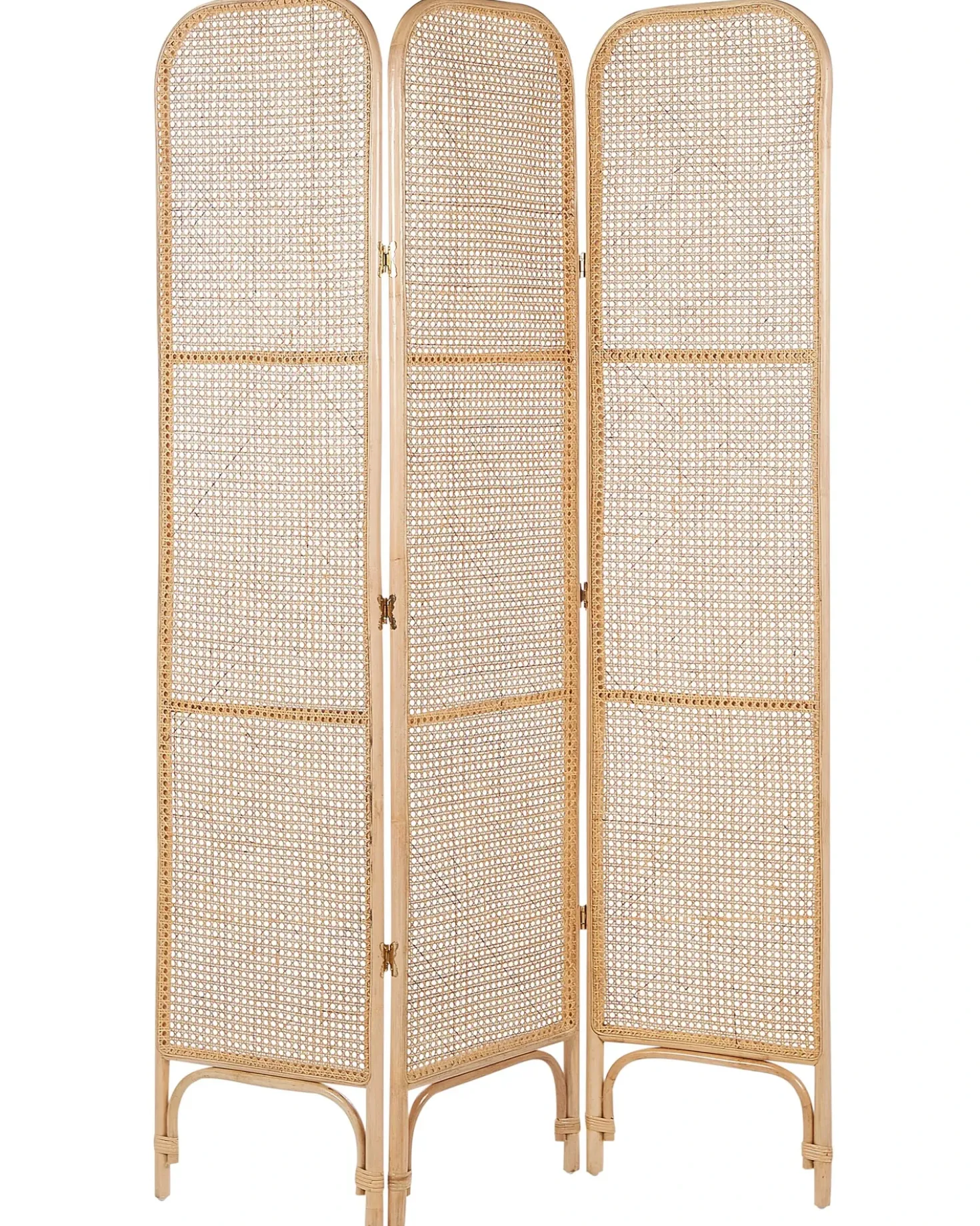 Divisorio per ambienti a 3 pannelli POTENZA Naturale 105 cm 180 cm
