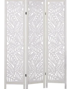 Divisorio per ambienti a 3 pannelli MELAGO Bianco 122 cm 170 cm