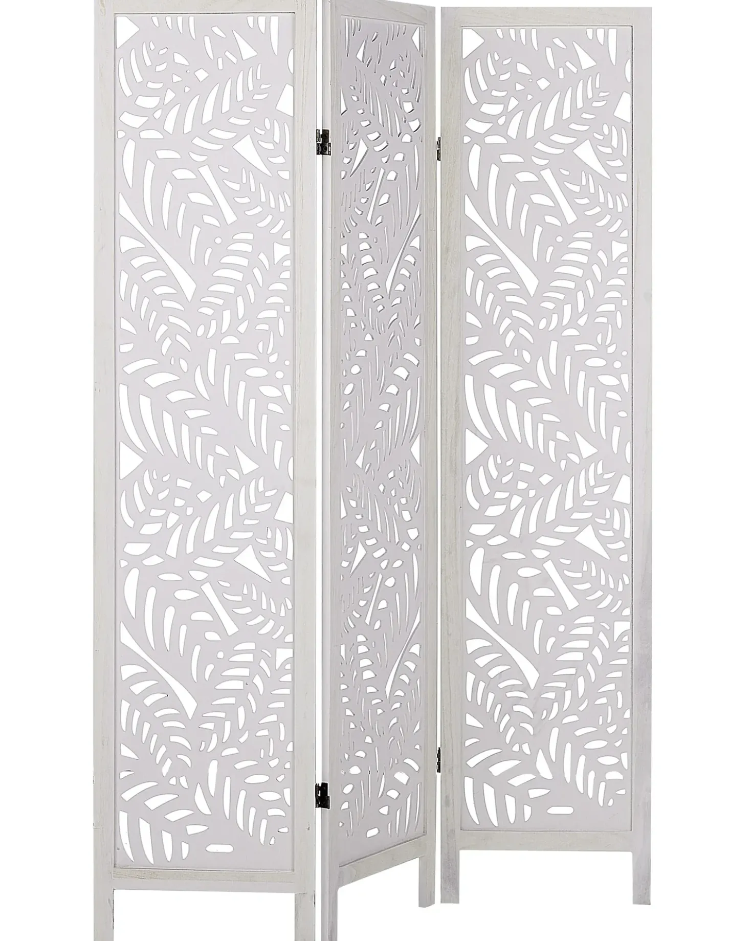 Divisorio per ambienti a 3 pannelli MELAGO Bianco 122 cm 170 cm