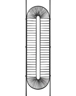 Divisorio per ambienti a 3 pannelli NOALE Nero 135 cm 170 cm