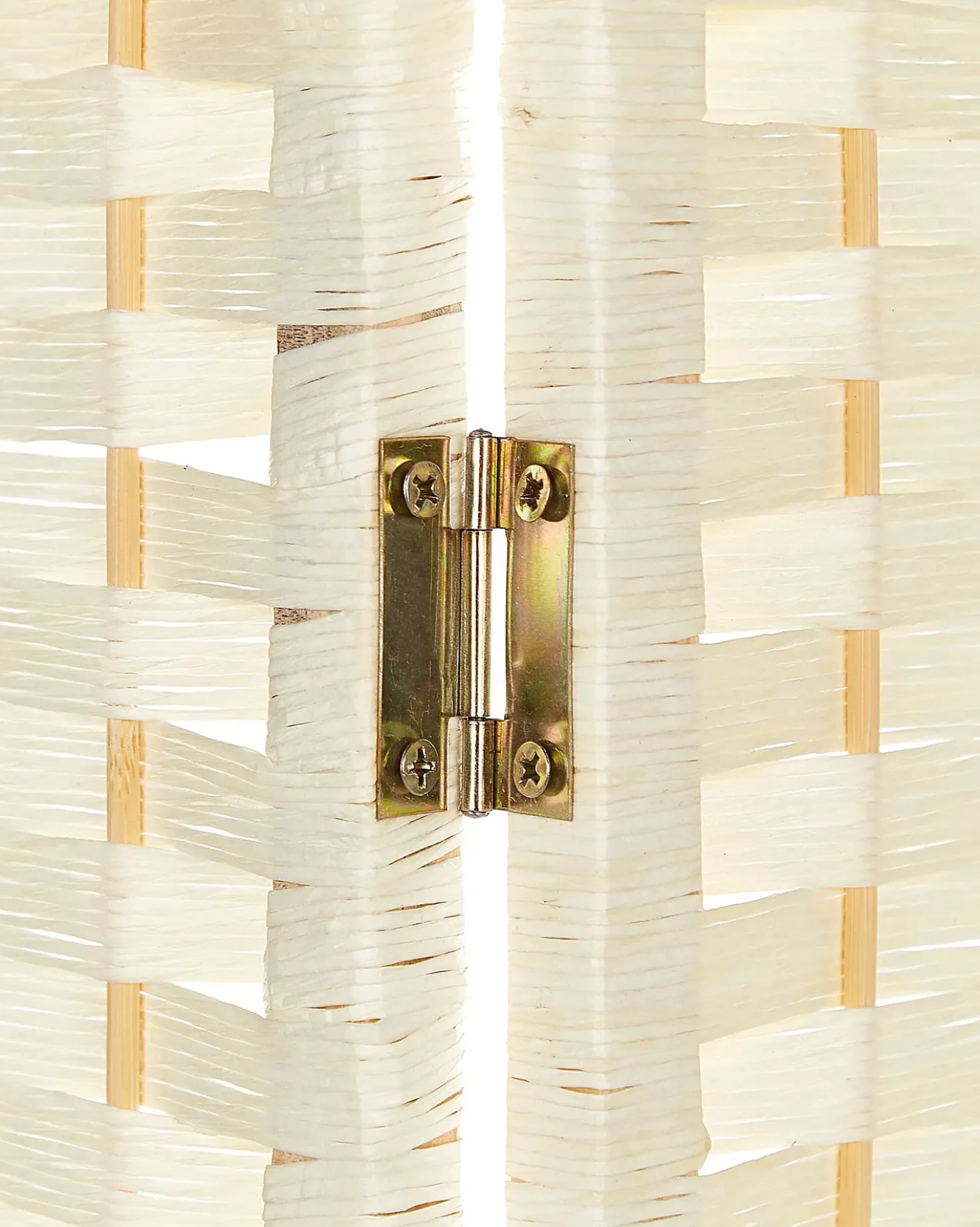 Divisorio per ambienti a 4 pannelli LAPPAGO Beige chiaro 163 cm 170 cm
