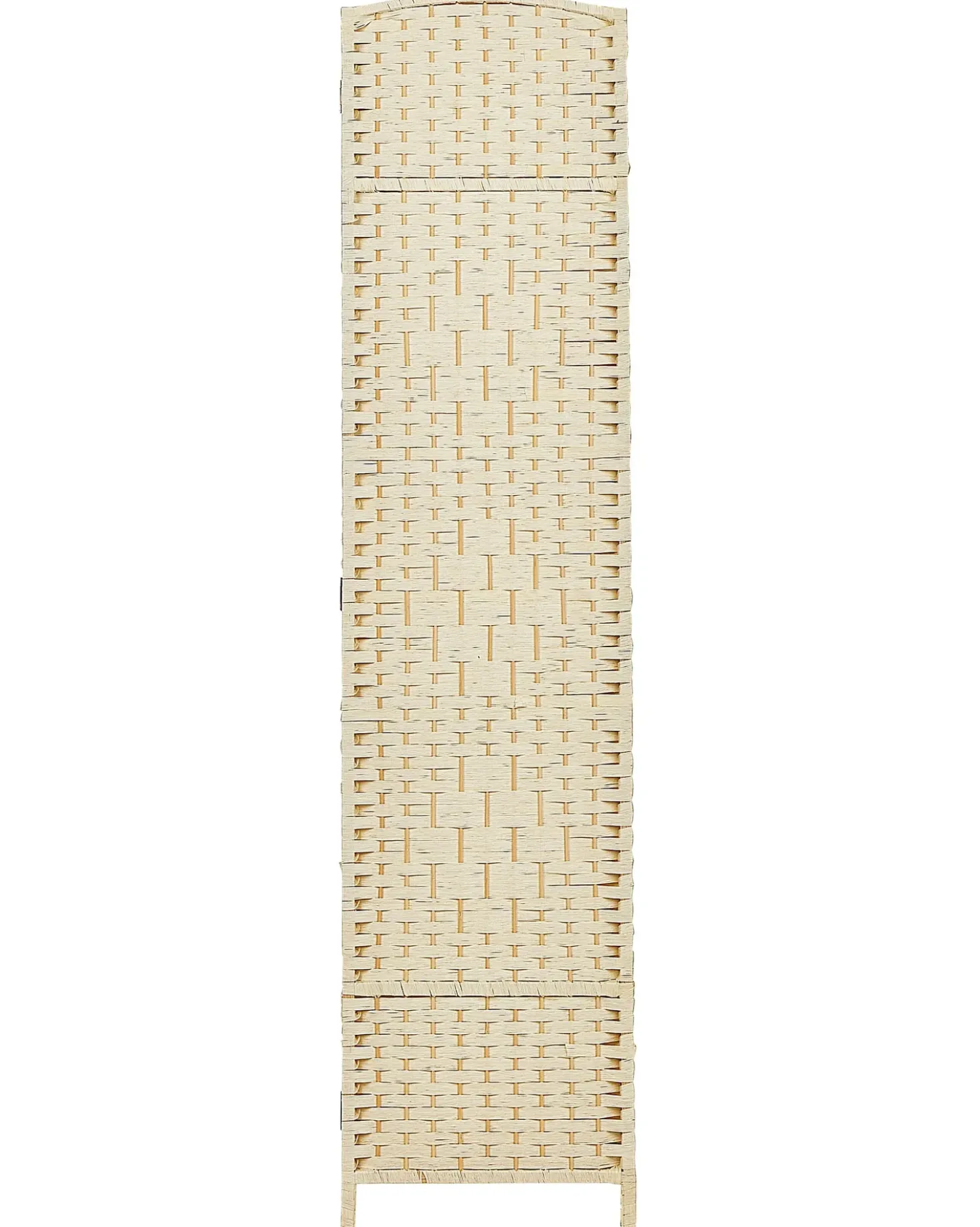 Divisorio per ambienti a 4 pannelli LAPPAGO Beige chiaro 163 cm 170 cm