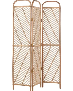 Divisorio per ambienti a 3 pannelli COSENZA Marrone chiaro 106 cm 180 cm