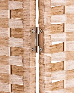 Divisorio per ambienti a 4 pannelli TRAFOI Marrone 158 cm 170 cm
