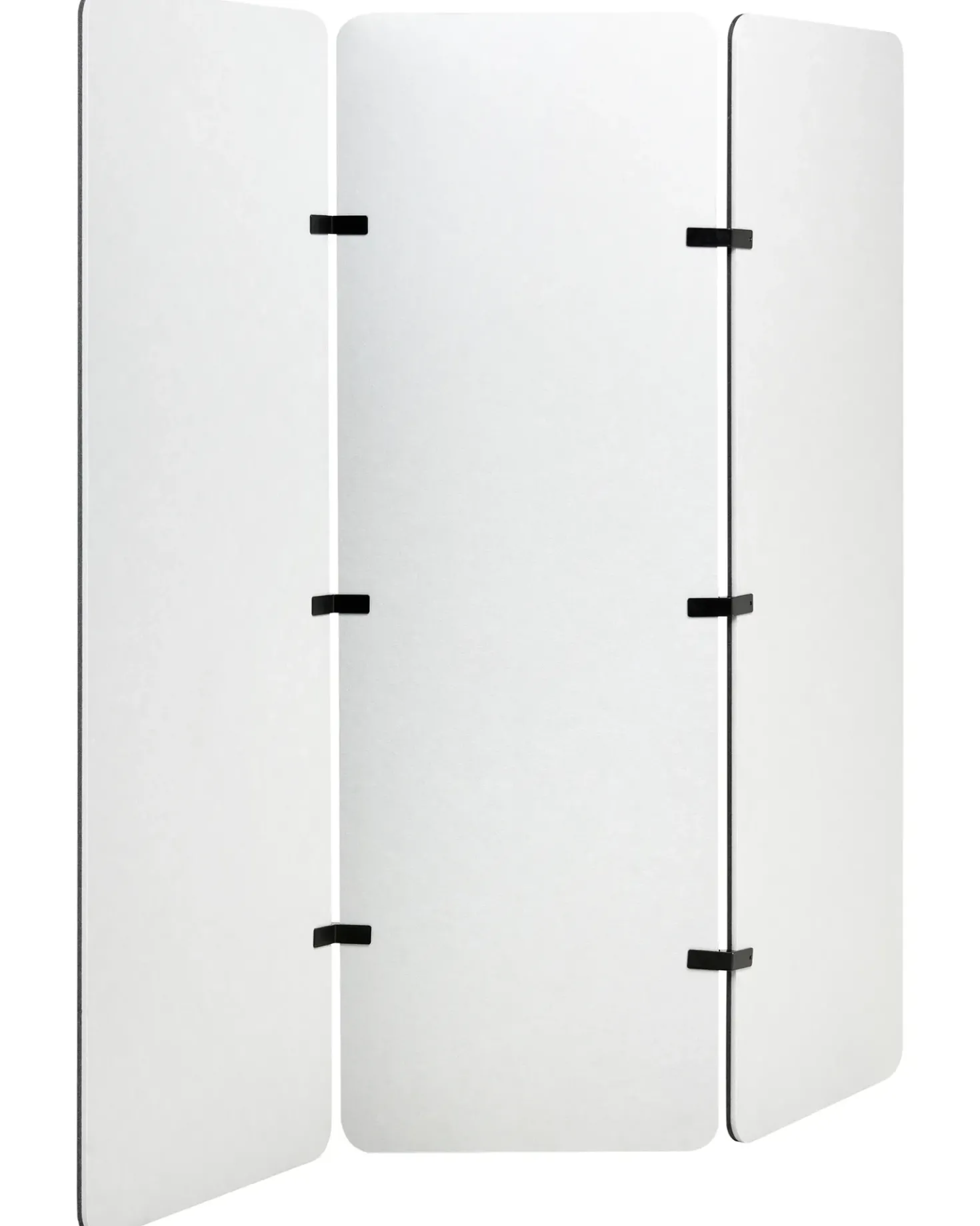 Divisorio per ufficio FUTURA 180 x 180 cm Grigio scuro