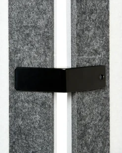 Divisorio per ufficio FUTURA 180 x 180 cm Grigio scuro