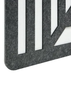 Divisorio per ufficio FUTURA 180 x 180 cm Grigio scuro