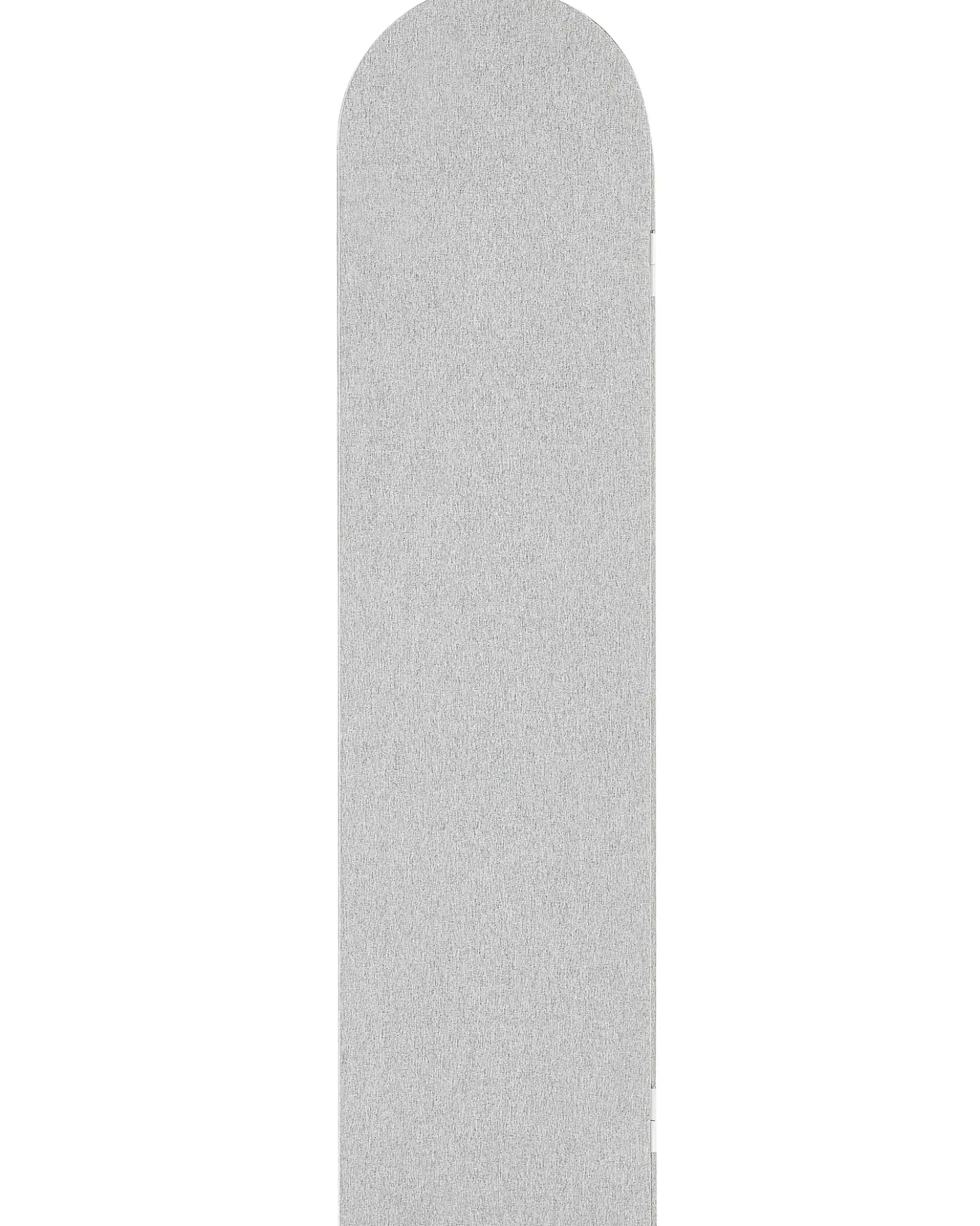 Divisorio per ufficio SLIMMY 120 x 160 cm Grigio chiaro