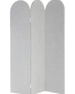 Divisorio per ufficio SLIMMY 120 x 160 cm Grigio chiaro