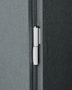 Divisorio per ufficio SLIMMY 120 x 160 cm Grigio scuro