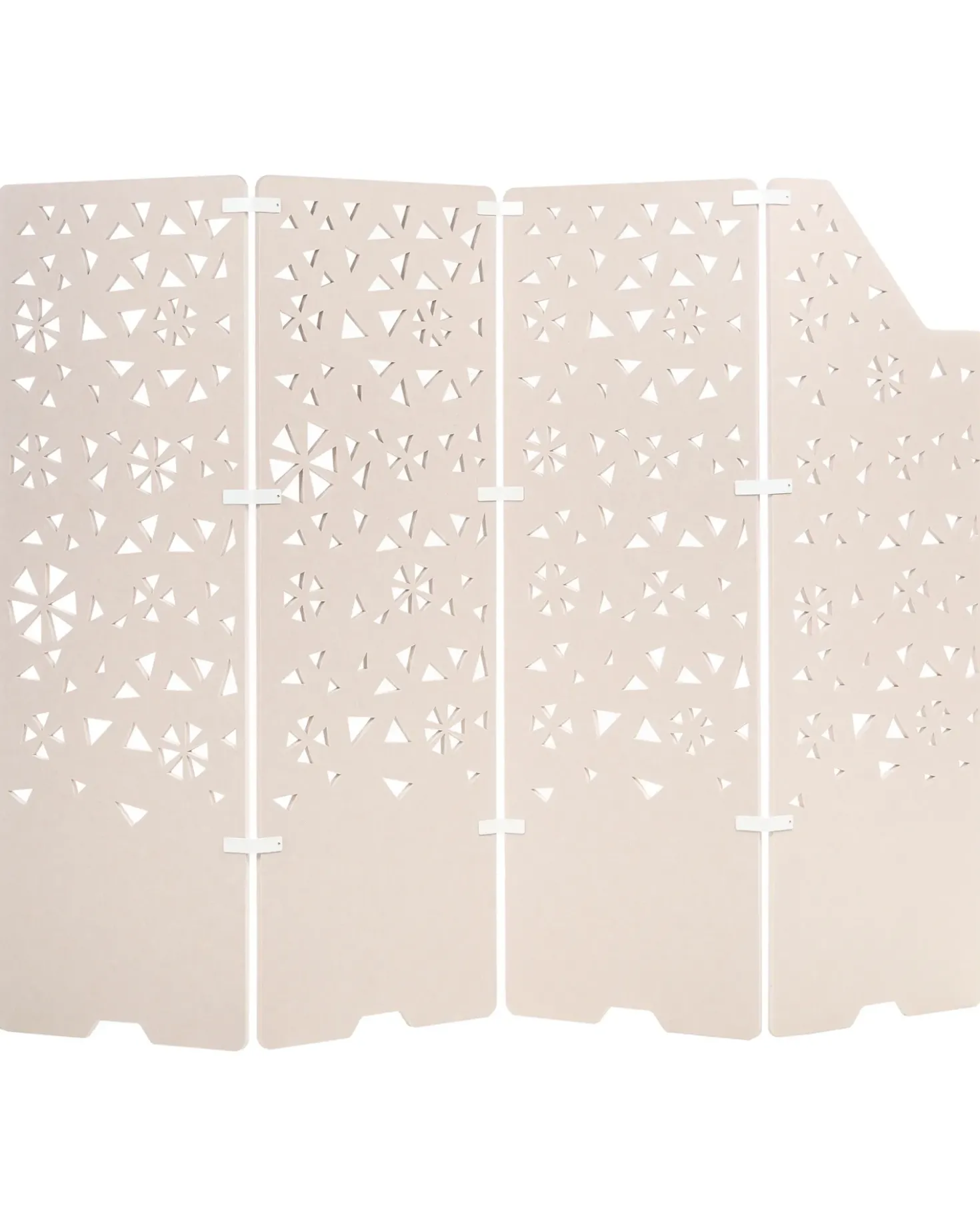 Divisorio per ufficio STARRY 240 x 180 cm Beige chiaro