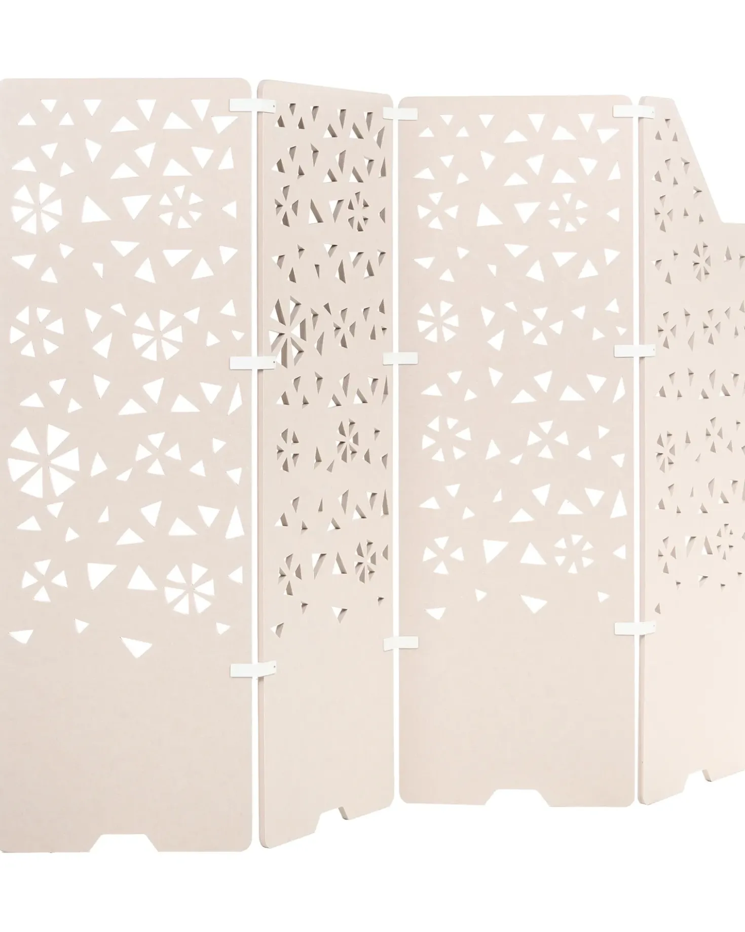 Divisorio per ufficio STARRY 240 x 180 cm Beige chiaro
