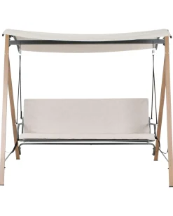 Dondolo da giardino BONAGIA Metallo Beige