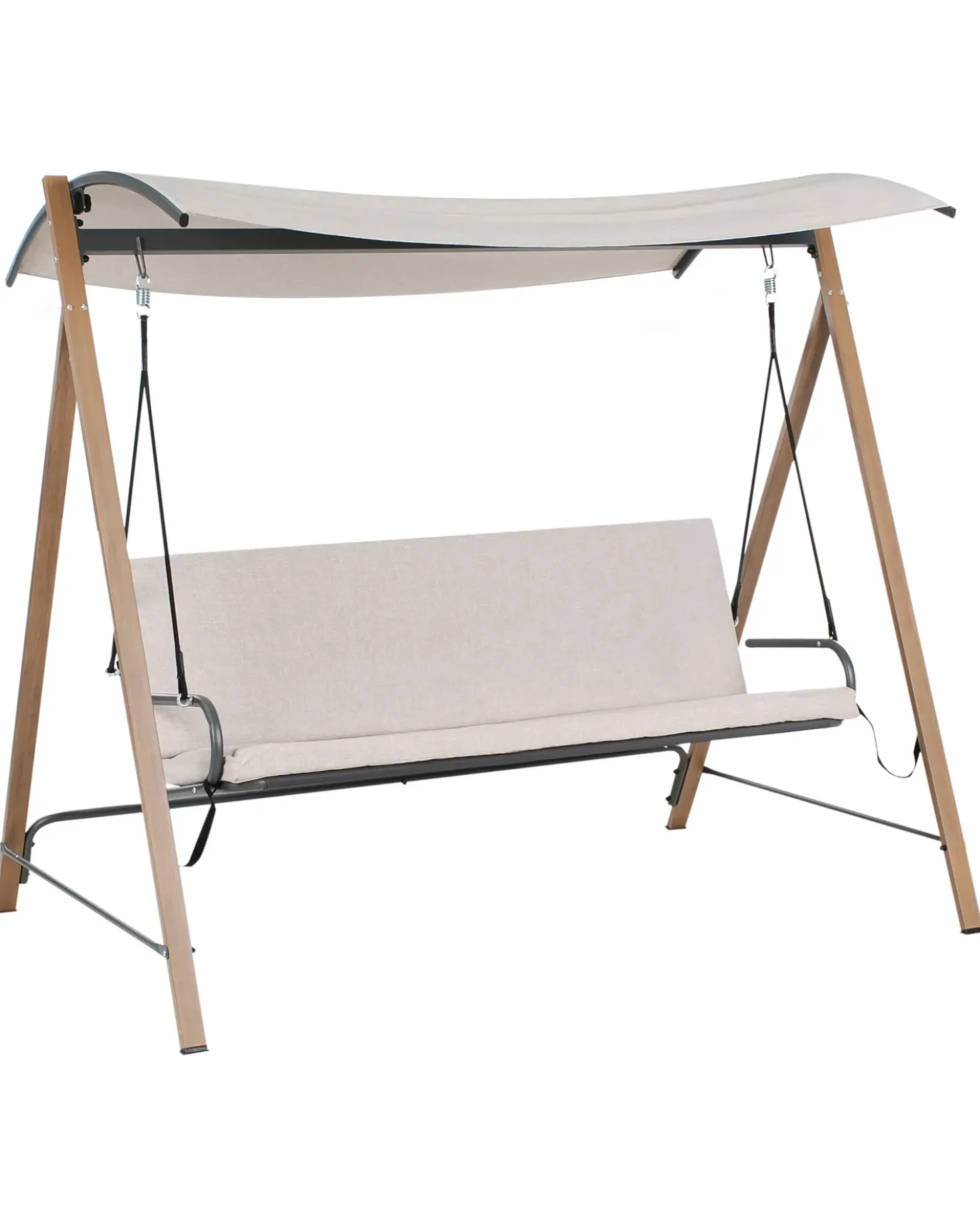 Dondolo da giardino BONAGIA Metallo Beige