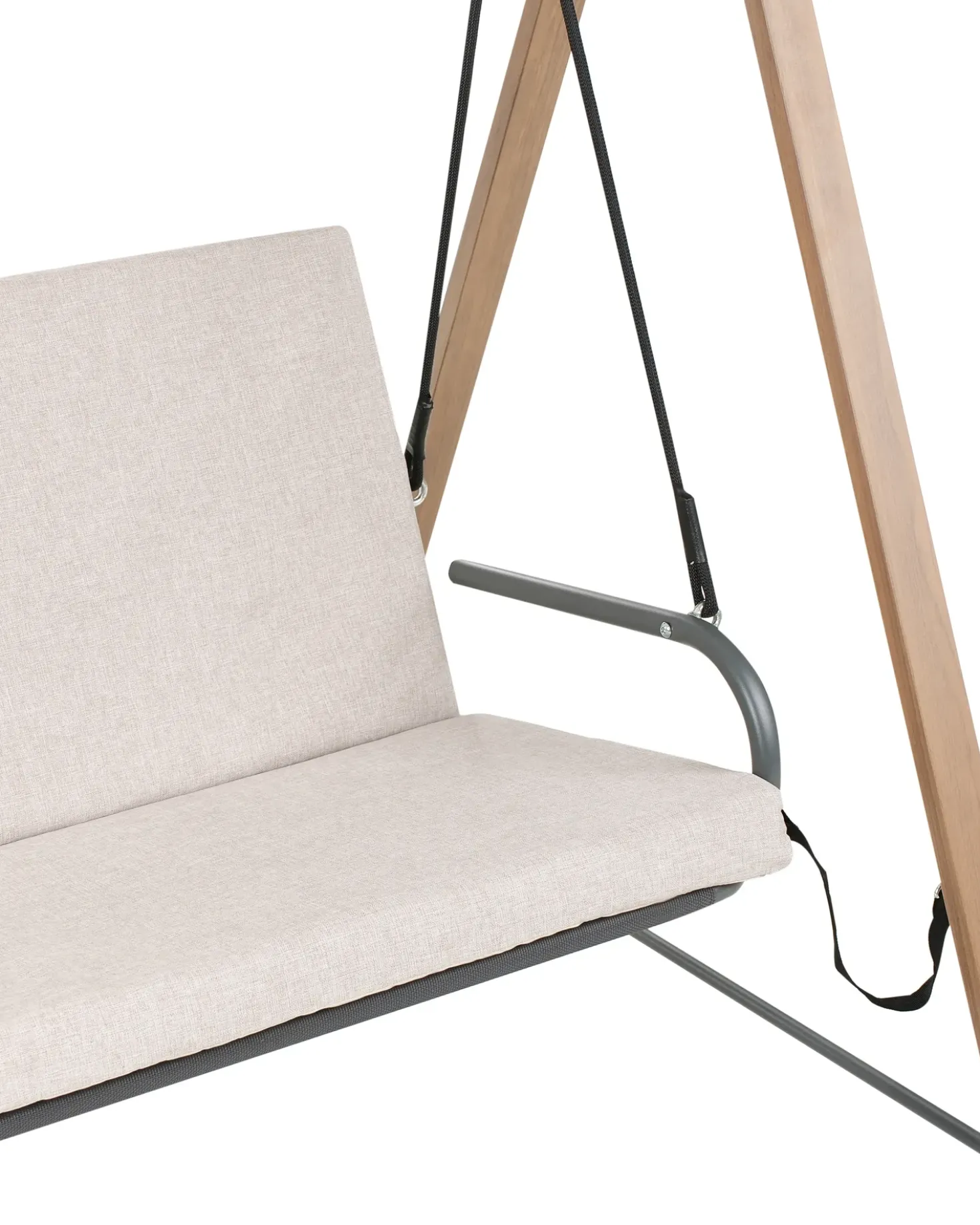 Dondolo da giardino BONAGIA Metallo Beige